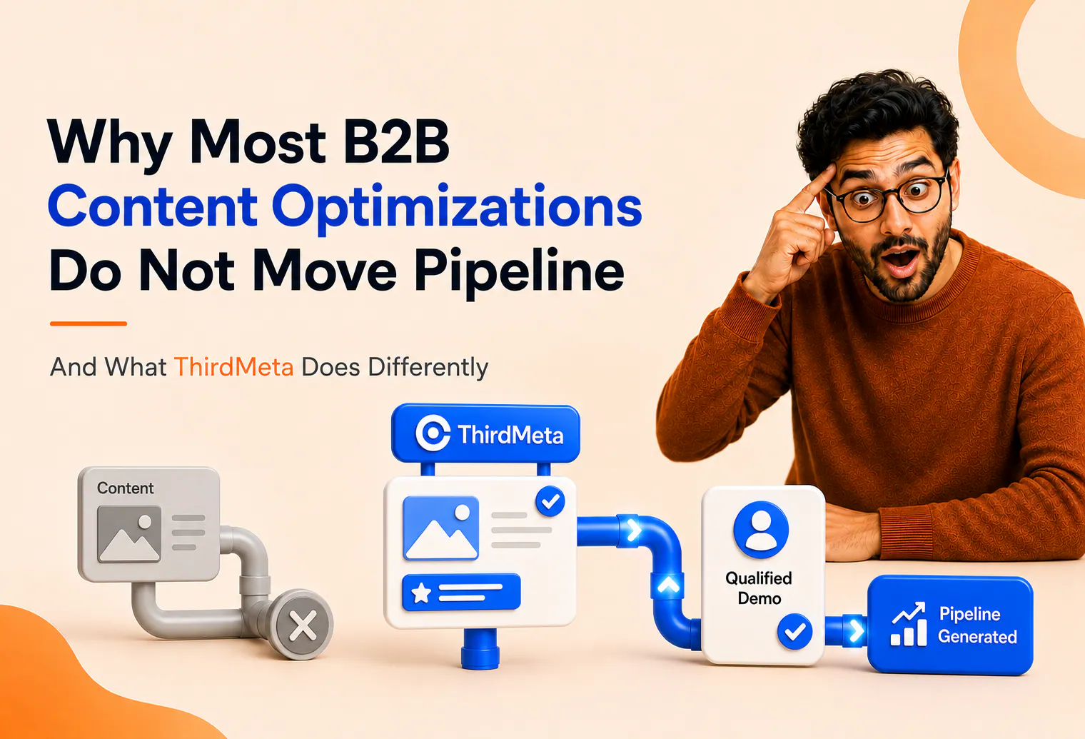 Why Most B2B Content Optimizations Do not Move Pipeline And What ThirdMeta Does Differently