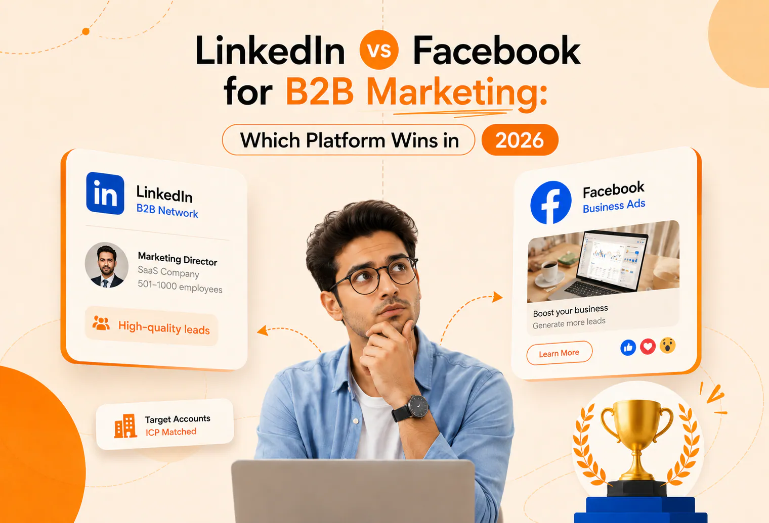 LinkedIn vs Facebook for B2B Marketing: Which Platform Wins in 2026?