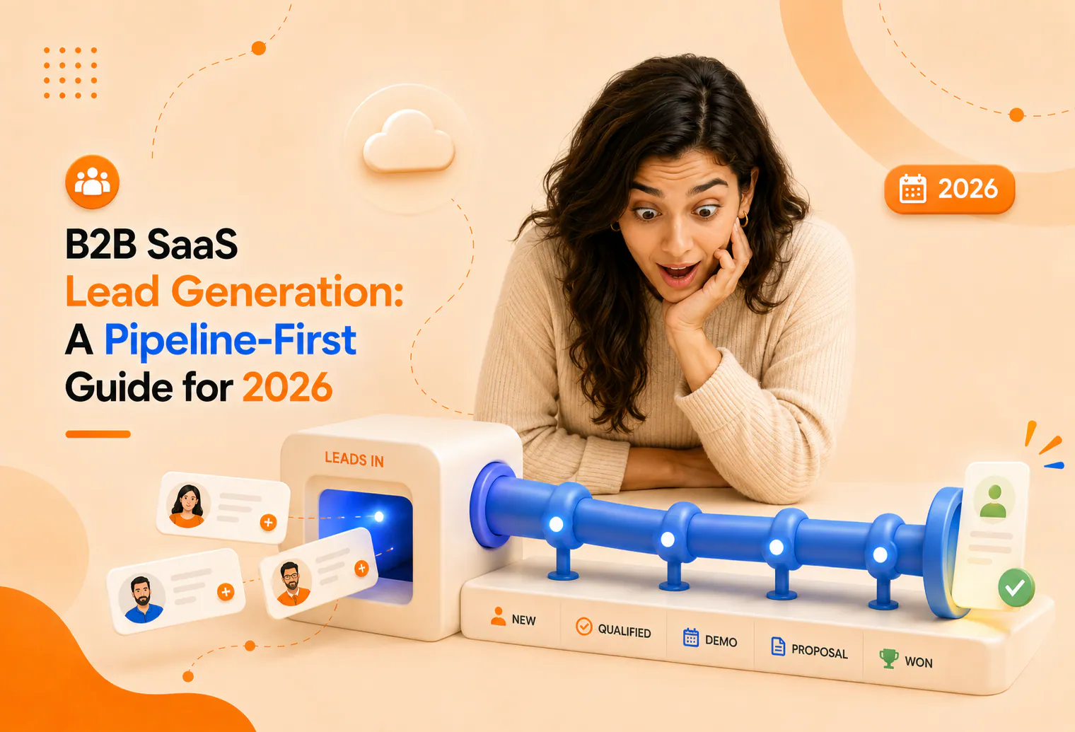 B2B SaaS Lead Generation: A Pipeline-First Guide for 2026
